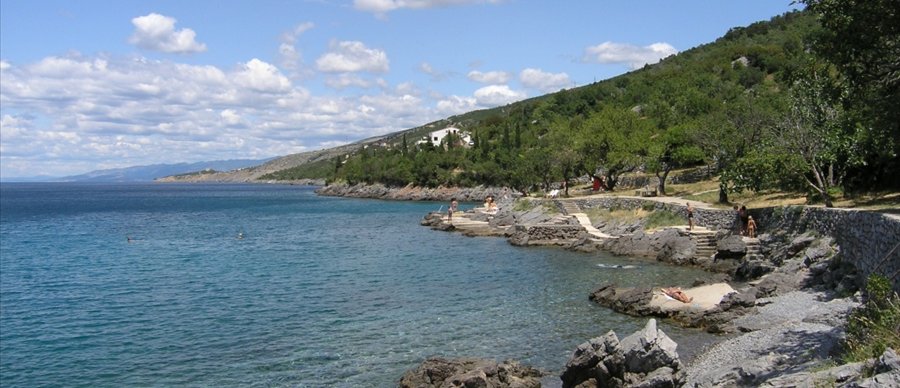 Kalić pri Senju, Hrvaška obala